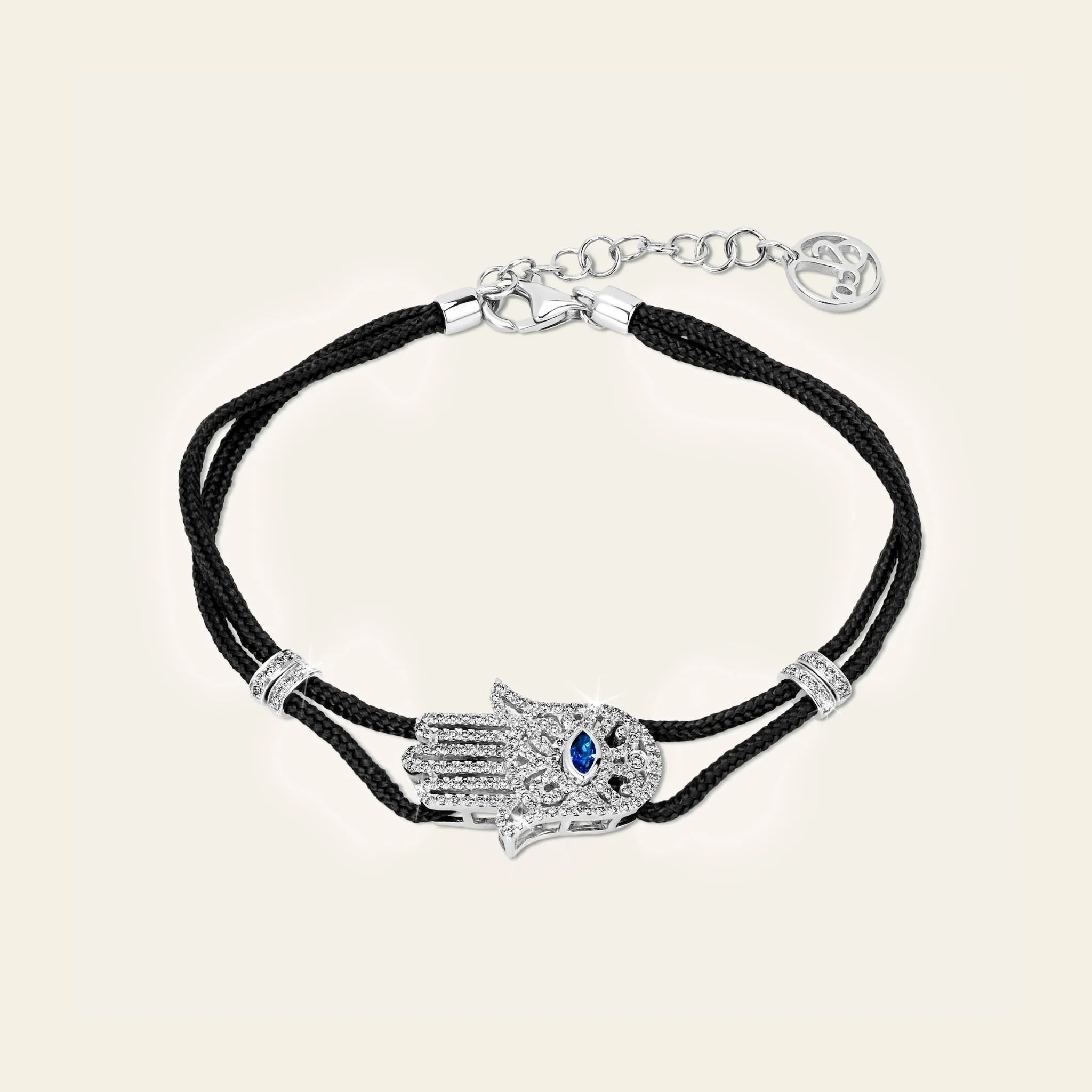 Hamsa Diamond Bracelet